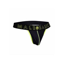 Load image into Gallery viewer, Male Basics Neon Thong Yellow