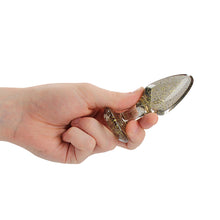 Load image into Gallery viewer, Ouch Golden Glitter Acrylic Butt Plug Set