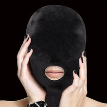Load image into Gallery viewer, Ouch Velvet Mask With Mouth Opening