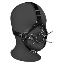 Load image into Gallery viewer, Ouch Xtreme Head Harness With Spider Gag And Nose Hooks
