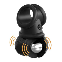 Load image into Gallery viewer, King Cock The Crown Jewels Weighted Swinging Vibrating Balls