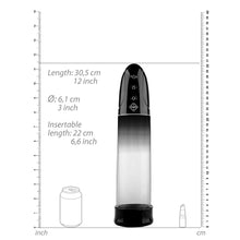 Load image into Gallery viewer, Automatic Rechargeable Luv Pump Black