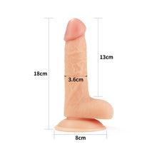 Load image into Gallery viewer, Lovetoy 7 Inch The Ultra Soft Dude Dildo