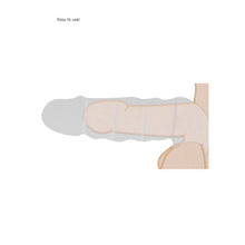 Load image into Gallery viewer, RealRock 9 Inch Penis Sleeve Flesh Pink