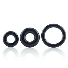Load image into Gallery viewer, Screaming O RingO x3 Cock Rings Black