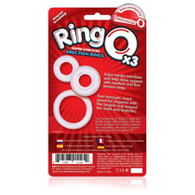 Load image into Gallery viewer, Screaming O RingO x3 Clear Cock Rings
