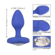Load image into Gallery viewer, Cheeky Gems Medium Rechargeable Vibrating Butt Plug