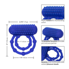 Load image into Gallery viewer, 10 Bead Maximus Rechargeable Cock Ring