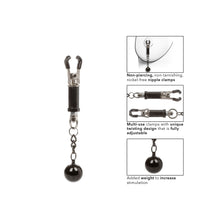 Load image into Gallery viewer, Nipple Grips Weighted Twist Nipple Clamps