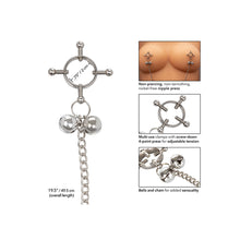 Load image into Gallery viewer, Nipple Grips 4 Point Nipple Press With Bells