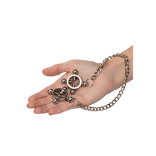 Load image into Gallery viewer, Nipple Grips 4 Point Nipple Press With Chain
