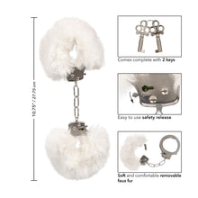 Load image into Gallery viewer, Ultra Fluffy Furry Cuffs White