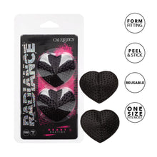 Load image into Gallery viewer, Radiance Black Heart Pasties