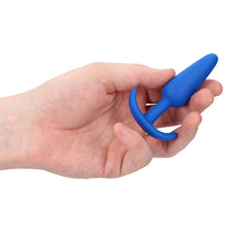 Load image into Gallery viewer, Beginners Size Slim Butt Plug Blue