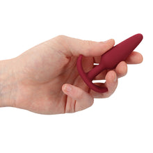 Load image into Gallery viewer, Beginners Size Slim Butt Plug Red