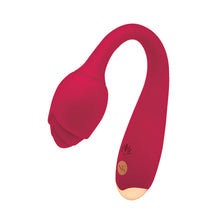 Load image into Gallery viewer, Secret Kisses Rosegasm Long Stem Vibrating