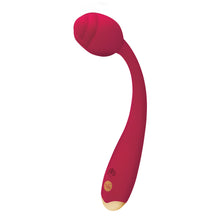 Load image into Gallery viewer, Secret Kisses Rosegasm Long Stem Vibrating
