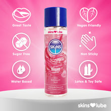 Load image into Gallery viewer, Skins Juicy Bubblegum Blast Waterbased Lubricant 130ml