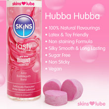 Load image into Gallery viewer, Skins Juicy Bubblegum Blast Waterbased Lubricant 130ml