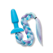 Load image into Gallery viewer, Furry Tales Silicone Unicorn Tail Butt Plug