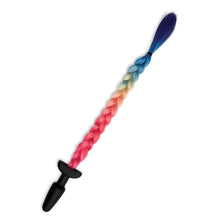 Load image into Gallery viewer, Furry Tales Rainbow Tail Butt Plug