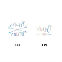 Load image into Gallery viewer, Mixed 12pcs Bridesmaid Bride Tribe Tattoo Sticker for Bride To Be Bachelorette Hen Party Bridal Shower Decor Valentines Day Gift