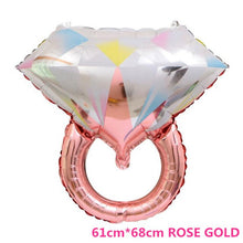 Load image into Gallery viewer, 16inch Rose Gold Bride Ballons To Be Foil Letter Balloons Wedding Bachelorette Party Decorations Hen Party Accessories Supplies