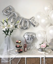 Load image into Gallery viewer, 16inch Rose Gold Bride Ballons To Be Foil Letter Balloons Wedding Bachelorette Party Decorations Hen Party Accessories Supplies