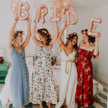 Load image into Gallery viewer, 16inch Rose Gold Bride Ballons To Be Foil Letter Balloons Wedding Bachelorette Party Decorations Hen Party Accessories Supplies