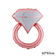 Load image into Gallery viewer, Rose Gold Bride to be Letter Foil Balloon Wedding Bridal Shower Engagement Hen Party Decor Bachelorette Party Supplies