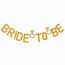 Load image into Gallery viewer, Rose Gold Bride to be Letter Foil Balloon Wedding Bridal Shower Engagement Hen Party Decor Bachelorette Party Supplies