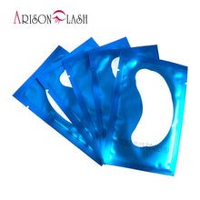 Load image into Gallery viewer, 50/100 Pairs/Lot Patches for Eyelash Extension Under Eye Pads Paper Patches Pink Lint free Stickers for False Eyelashes