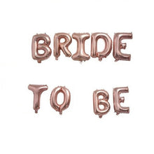 Load image into Gallery viewer, Wedding decoration Bride To Be Bachelorette Party Supplies team Bride Photo Props Set Sash Balloon Veil Hen Party Bridal Shower