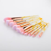 Load image into Gallery viewer, FLD 10/5Pcs Makeup Brushes Set Cosmetic Powder Eye Shadow Foundation Blush Blending Beauty Make Up of Brochas Maquillaje KIT