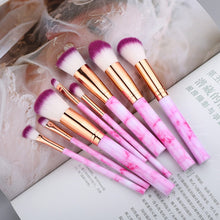 Load image into Gallery viewer, FLD 10/5Pcs Makeup Brushes Set Cosmetic Powder Eye Shadow Foundation Blush Blending Beauty Make Up of Brochas Maquillaje KIT