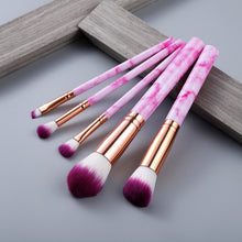 Load image into Gallery viewer, FLD 10/5Pcs Makeup Brushes Set Cosmetic Powder Eye Shadow Foundation Blush Blending Beauty Make Up of Brochas Maquillaje KIT