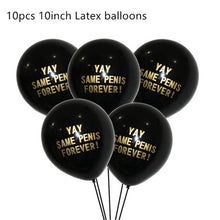 Load image into Gallery viewer, Bachelorette Party Decor Paper Banner Garland Bachelor Hen Party Balloon Bride To Be Bridal Shower Wedding Decoration Supplies