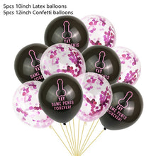 Load image into Gallery viewer, Bachelorette Party Decor Paper Banner Garland Bachelor Hen Party Balloon Bride To Be Bridal Shower Wedding Decoration Supplies