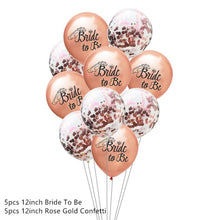 Load image into Gallery viewer, Bachelorette Party Decor Paper Banner Garland Bachelor Hen Party Balloon Bride To Be Bridal Shower Wedding Decoration Supplies