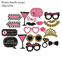 Load image into Gallery viewer, Bachelorette Party Decor Paper Banner Garland Bachelor Hen Party Balloon Bride To Be Bridal Shower Wedding Decoration Supplies