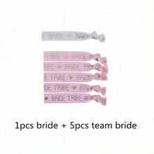 Load image into Gallery viewer, 1 pair bride shower bride wedding decoration bridesmaid hen party spa soft slippers ladies bachelorette party supplies gifts-C