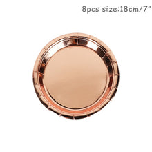 Load image into Gallery viewer, Rose Gold Team Bride To Be Balloons Bridal Crown Sash Badge Bachelorette Party Wedding Decoration Hen Party Accessories Supplies