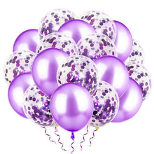 Load image into Gallery viewer, 20pcs Rose Gold Mixed Balloons Wedding Birthday Table Decoration Baby Shower Boy Girl Hen Bachelorette Party DIY New Year