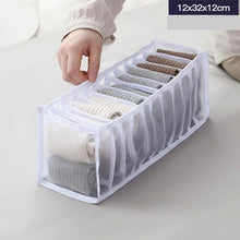 Load image into Gallery viewer, Bra Storage Boxes Underwear Clothes Organizer Drawer Nylon Divider Closet Organizer For Folding Ties Socks Shorts Organizer