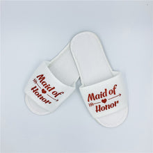 Load image into Gallery viewer, Bachelorette Party Baseball Cap Wedding Team Bride To Be Bridesmaid Soft Slippers Wedding Decoration for Hen Night Bridal Shower