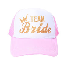 Load image into Gallery viewer, Bachelorette Party Baseball Cap Wedding Team Bride To Be Bridesmaid Soft Slippers Wedding Decoration for Hen Night Bridal Shower