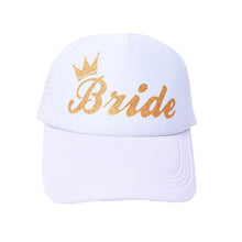 Load image into Gallery viewer, Bachelorette Party Baseball Cap Wedding Team Bride To Be Bridesmaid Soft Slippers Wedding Decoration for Hen Night Bridal Shower
