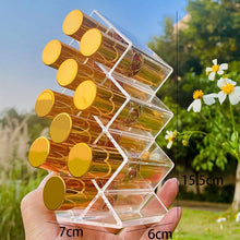 Load image into Gallery viewer, 26 Grids Transparent Lipstick Storage Box Acrylic Makeup Organizer Cosmetic Shelf Desktop Dressing Table Bathroom Use