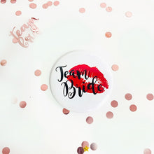 Load image into Gallery viewer, Bride To Be Golden Black Diamond Badge Hen Party Bridesmaid Decoration Bachelor Party Team Bride Badge Wedding Supplies TW01