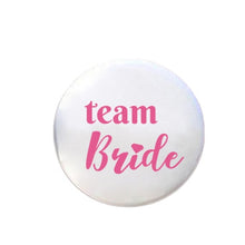 Load image into Gallery viewer, Bride To Be Golden Black Diamond Badge Hen Party Bridesmaid Decoration Bachelor Party Team Bride Badge Wedding Supplies TW01